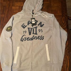 Under Armour Gray Project Rock Hoodie (XL)